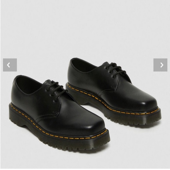 Dr. Martens 1461 BEX SQUARED TOE LEATHER OXFORD SHOES - Picture 1 of 3